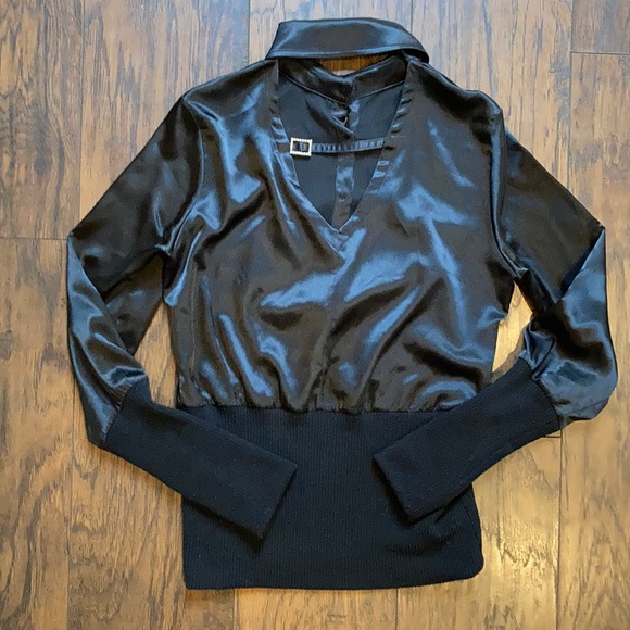 Dolce & Gabbana Black Silk Blouse - Picture 8 of 11